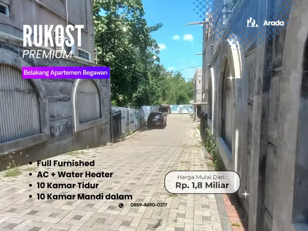 Cocok Dibangun Rukost 5 Menit Kampus UMM Malang Kost Premium Dijual Sertifikat