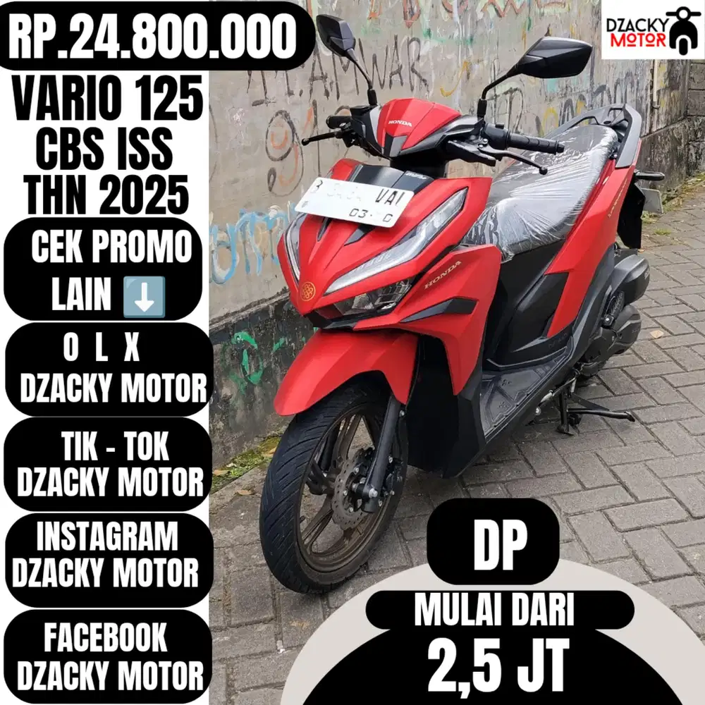 VARIO 125 CBS ISS 2025 SECOND LIKE NEW
