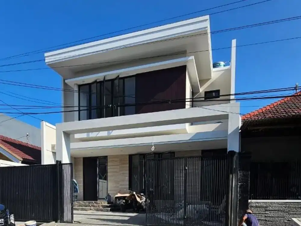 FOR SALE RUMAH CANTIK MEWAH MINIMALIS DI SUTOREJO SURABAYA KOTA SAFE 171