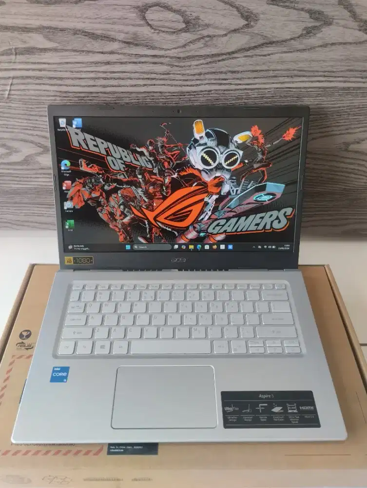 Laptop Acer Aspire 5 Intel core i5-1165G7 ,Ram 8/512gb