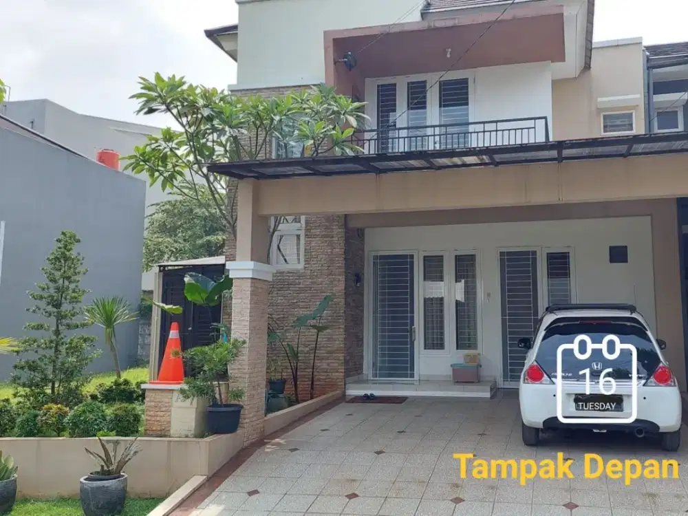 Rumah Kencana Loka, BSD, LT 154 m2, SHM, 3BR, Hrg 2 milyar
