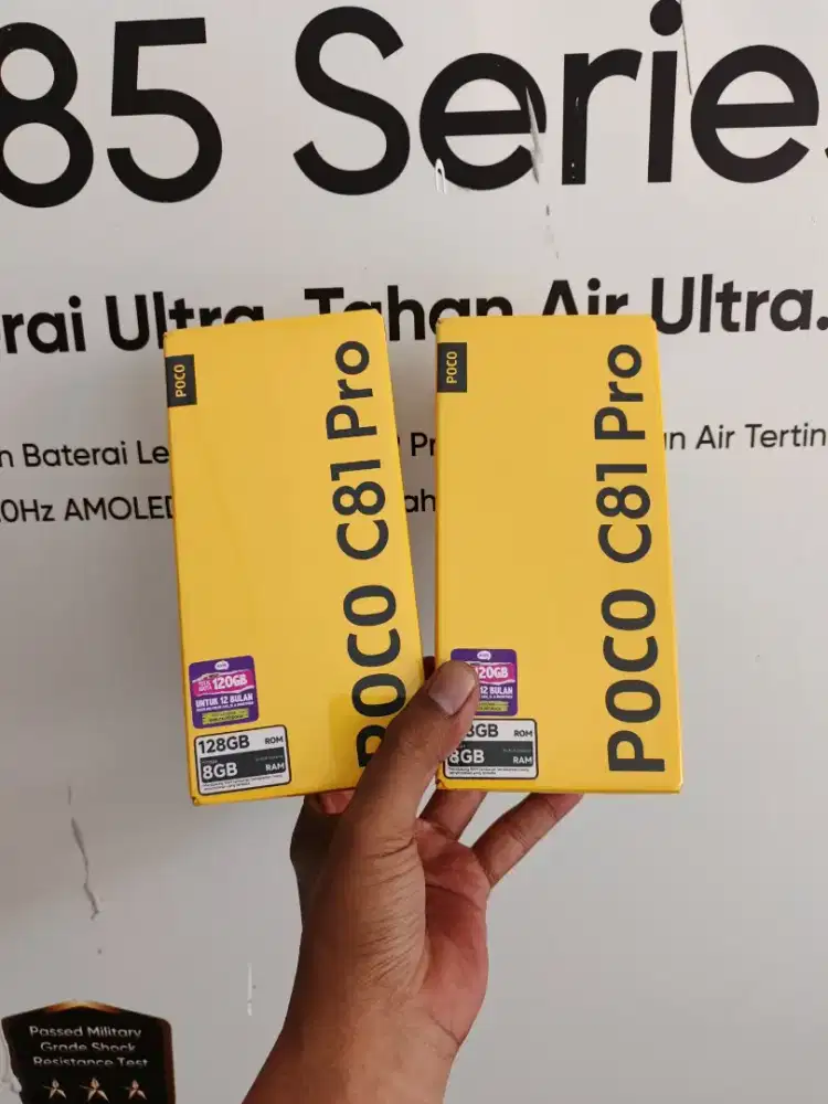 Poco C81 Pro 4+4/128 Garansi resmi 15bln