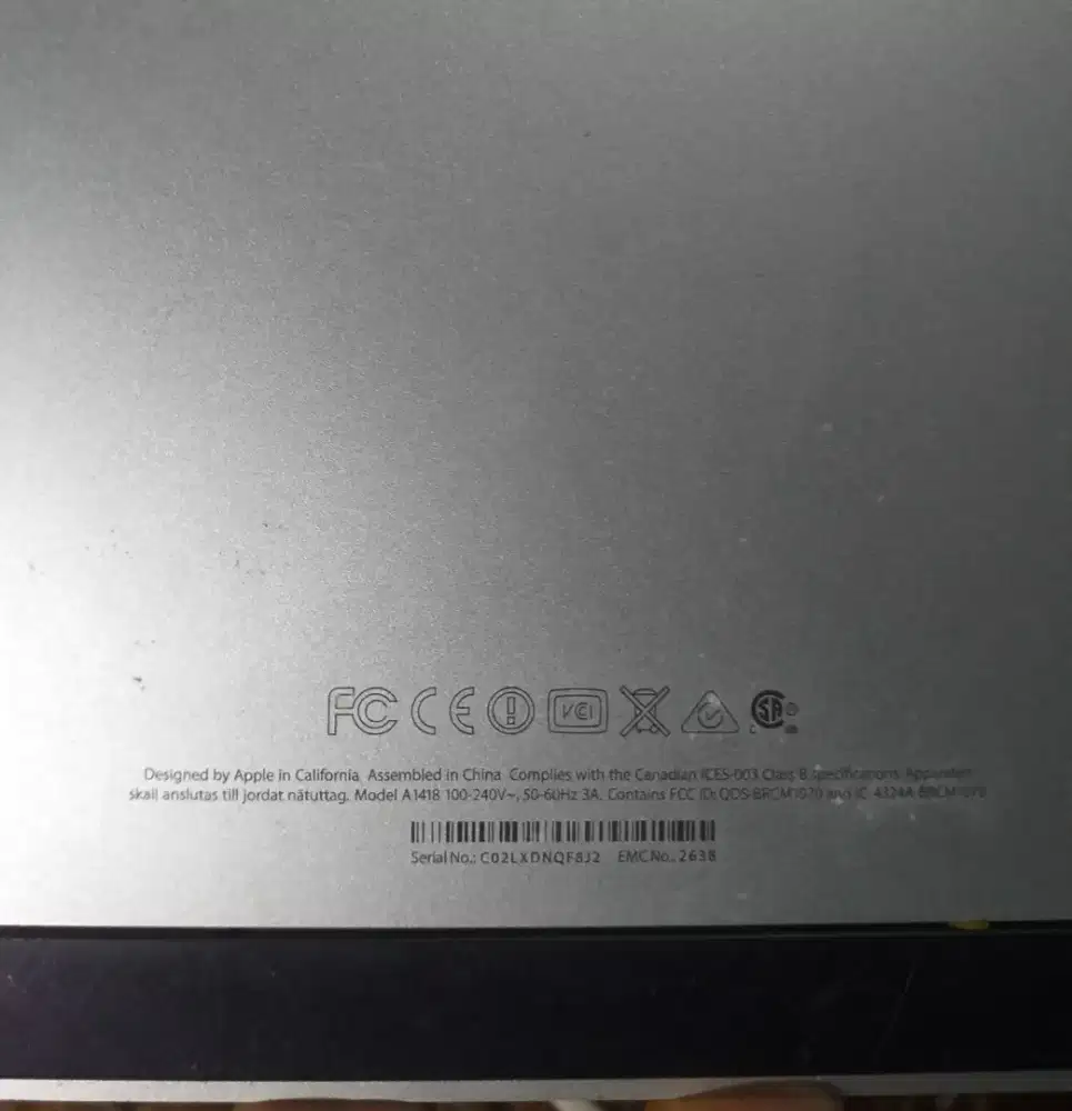 Imac A1418 slim