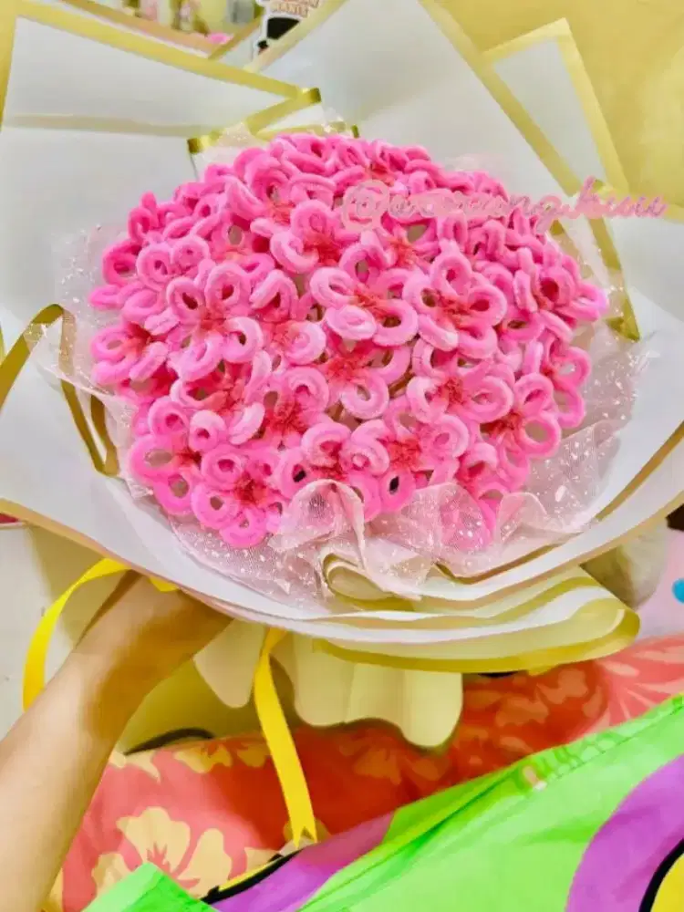 Bucket Bunga atau souvenir