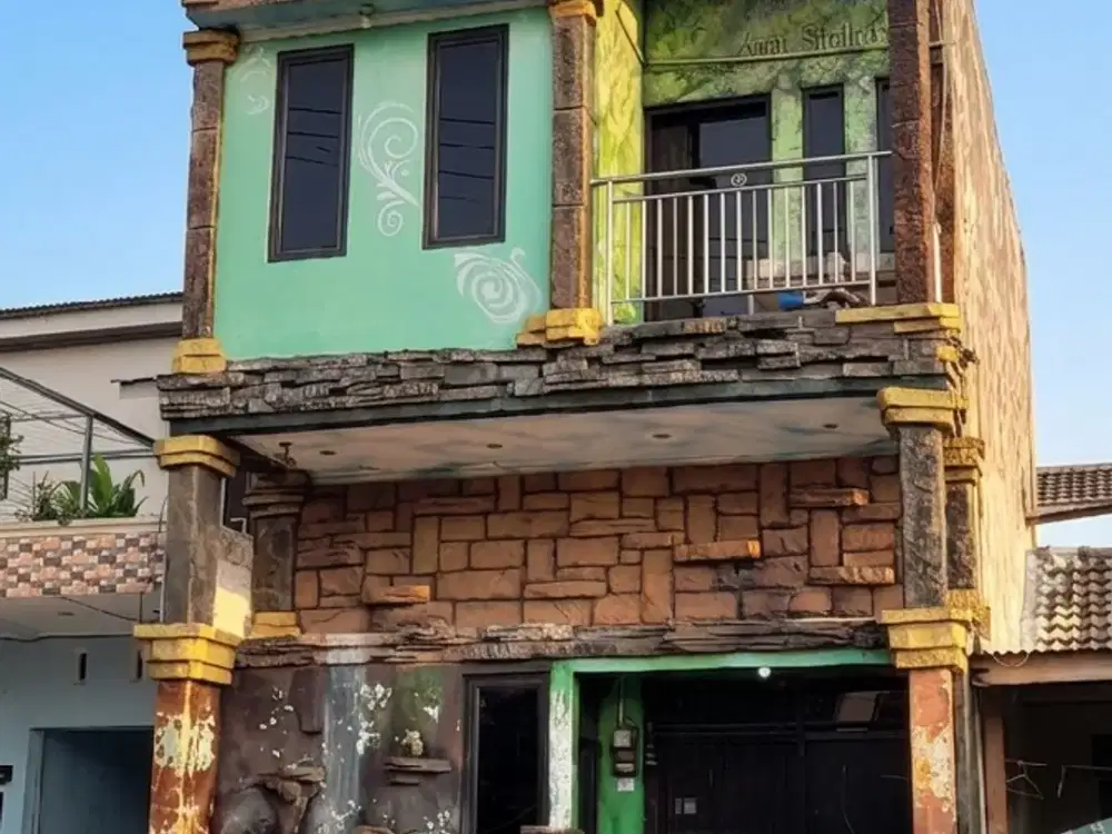 Jual Rumah 2 Lantai Full Furnish Lokasi Karawang Nego Sampai Jadi
