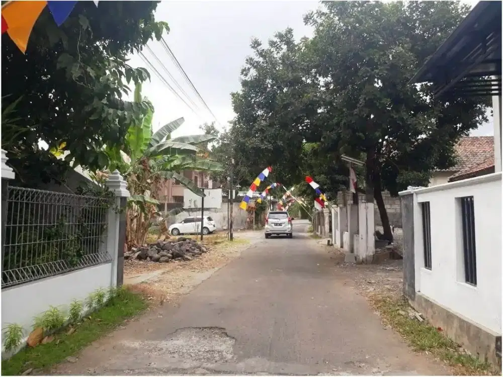 Dekat Kampus UGM Jual Tanah Jogja di Jl. Banteng