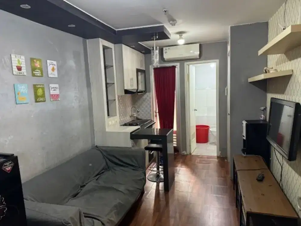 SEWA Apartemen Gading Nias 2 Kamar furnished Lt 25 Bulanan