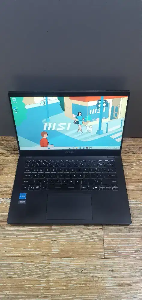 Msi modern 14 likenew
