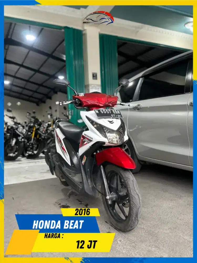 HONDA BEAT 2016 BEKAS RASA BARU BOSSKU HIKMAH MOTOR KEPUH MALANG