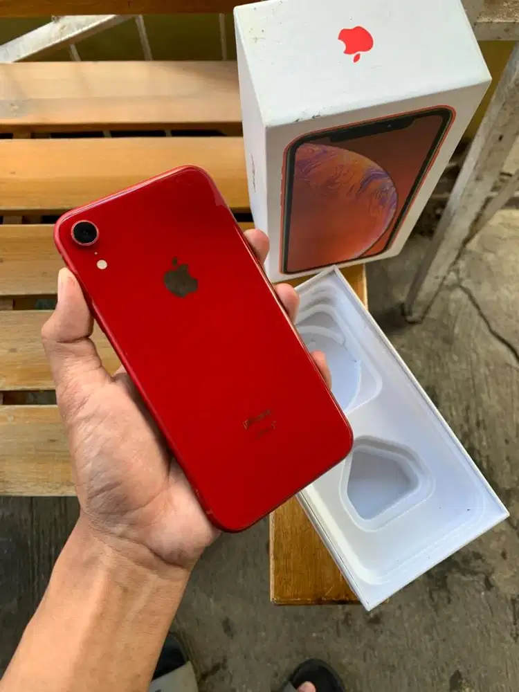 IPhone Xr 256GB Lengkap Sinyal permanent