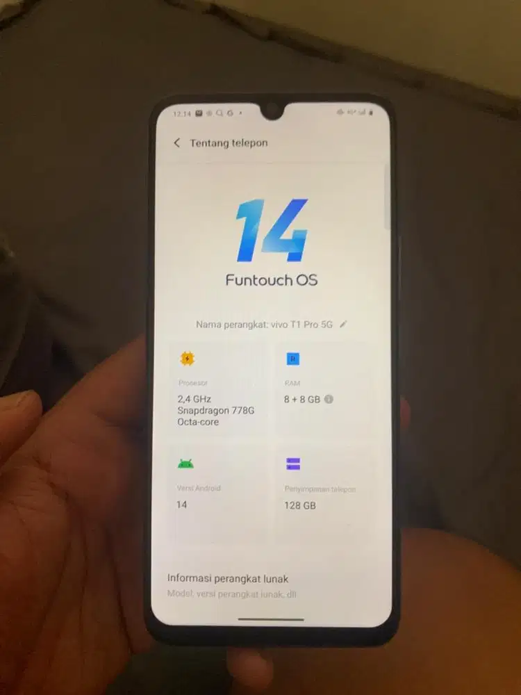 Vivo T1 pro 5g simak deskripsi
