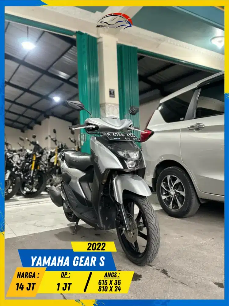 YAMAHA GEAR S 2022 GASSKEUN BOSSKU HIKMAH MOTOR KEPUH MALANG