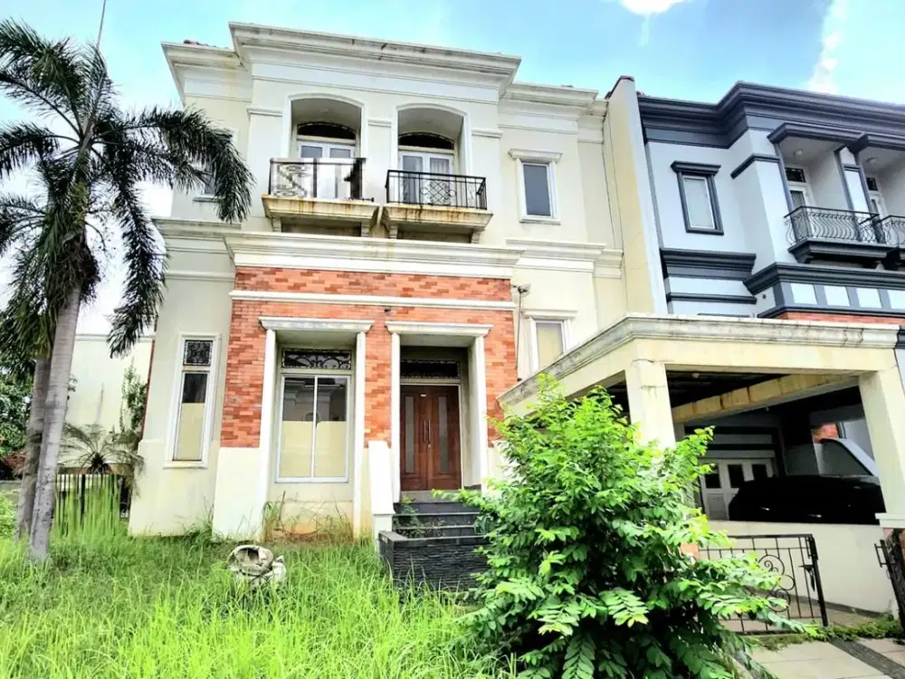 Rumah hoek 3lantai royal gading mansion luas 380m type 4KT summarecon kelapa gading