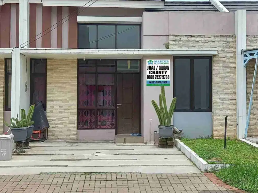 Rumah Cluster Luas 84 Turun Harga Jual