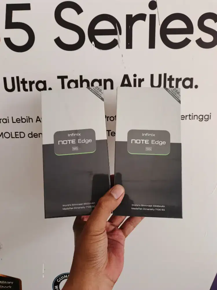 Fast respon WA Infinix Note Edge 5G 8+8/256 Garansi resmi 1thn