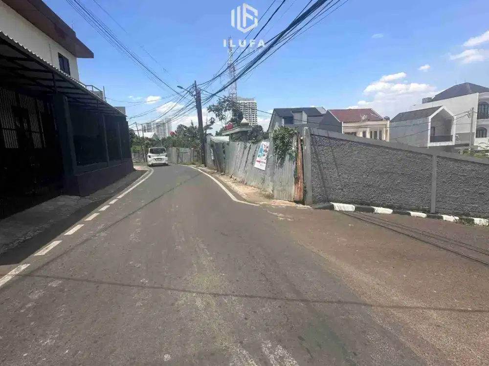 dijual tanah shm posisi hoek lebar jalan 2 mobil lokasi dekat cibubur