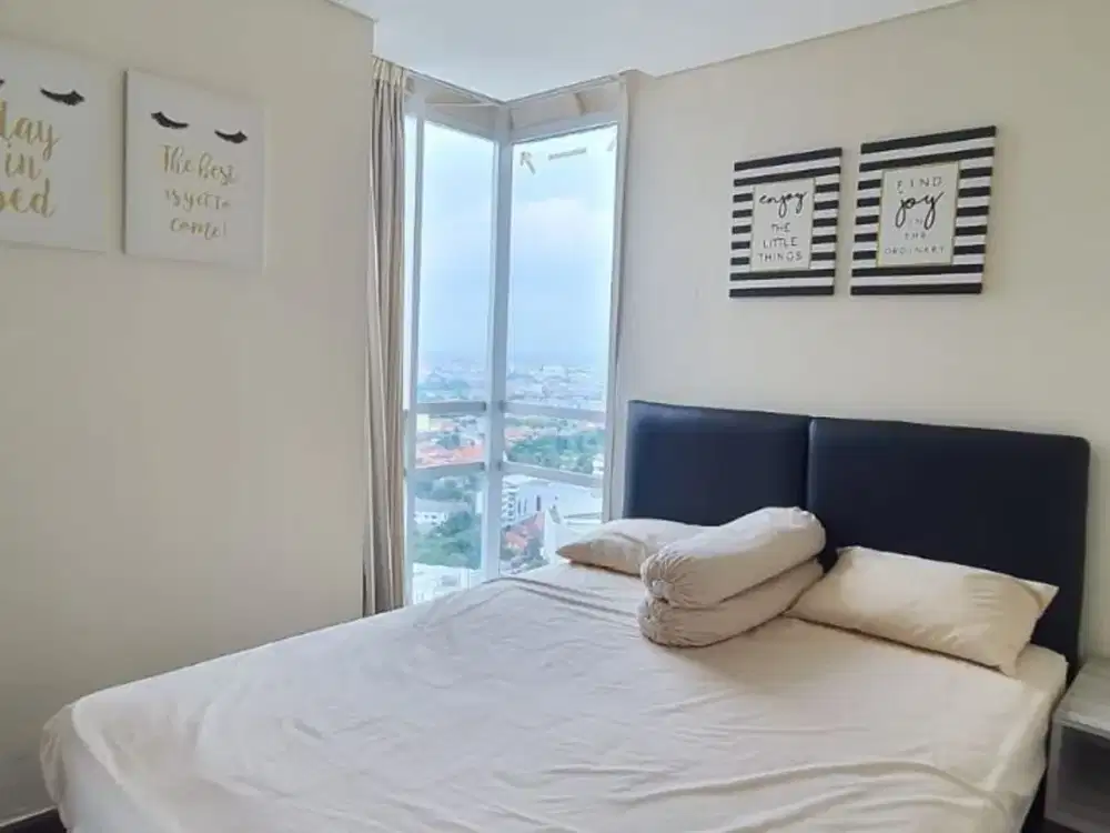 Apartemen Trillium STRATEGIS PUSAT KOTA, Full Furnish Listrik 4400 watt View City