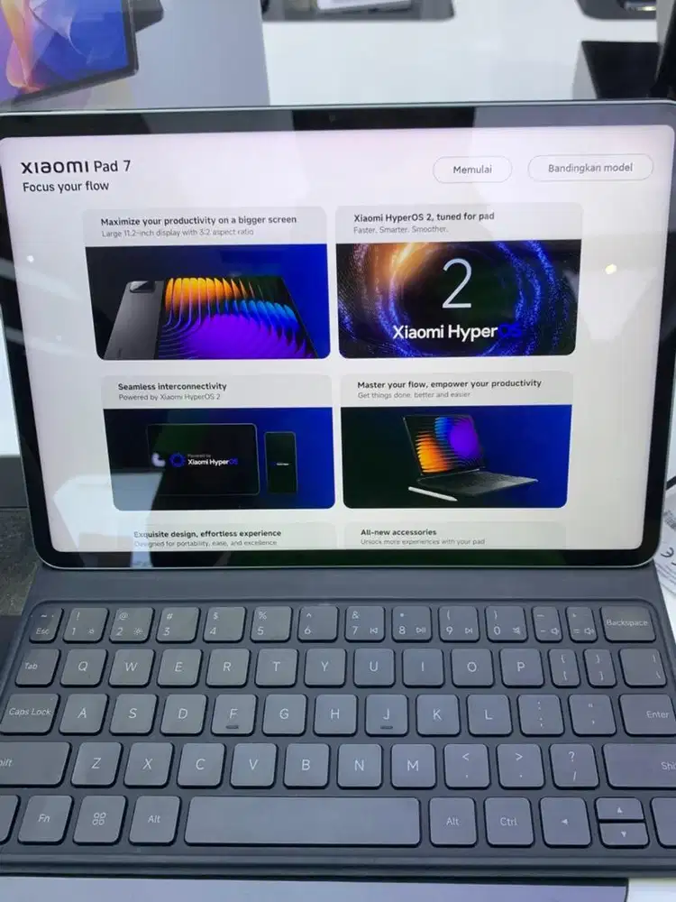kredit tablet bunga kecil!