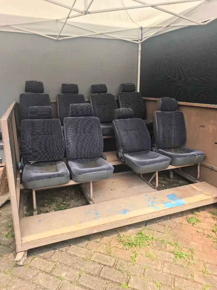 Dijual Kursi Taman Outdoor Nobar 2m x 2m Kursi Empuk Pakai Roda