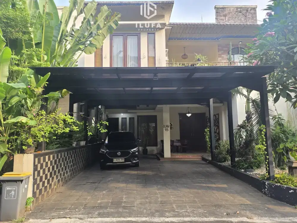 dijual rumah dalam cluster lingkungan nyaman dan asri lokasi pejaten