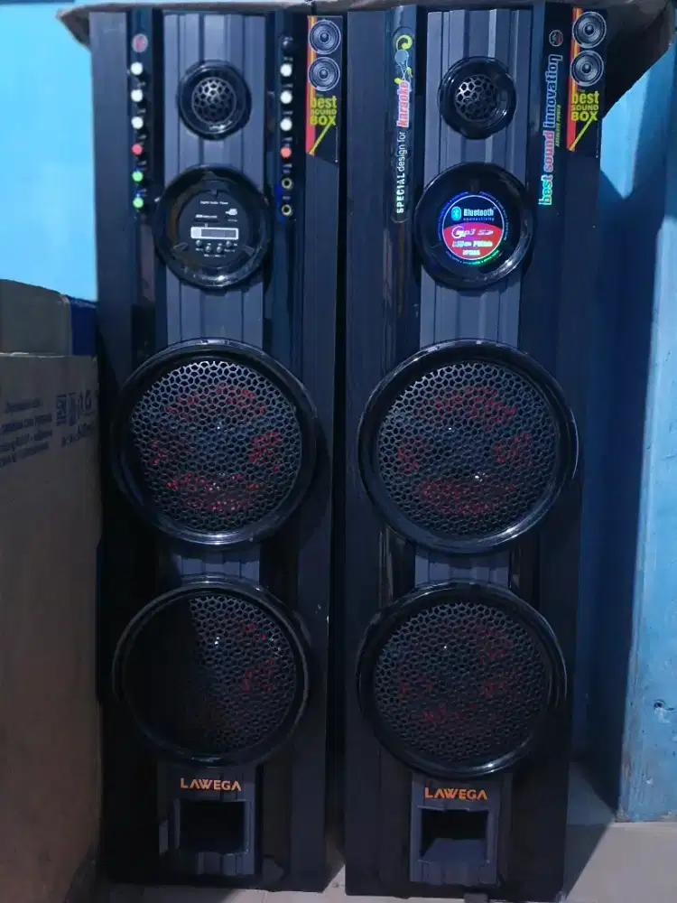 Speaker lawega pemakaian belum lama