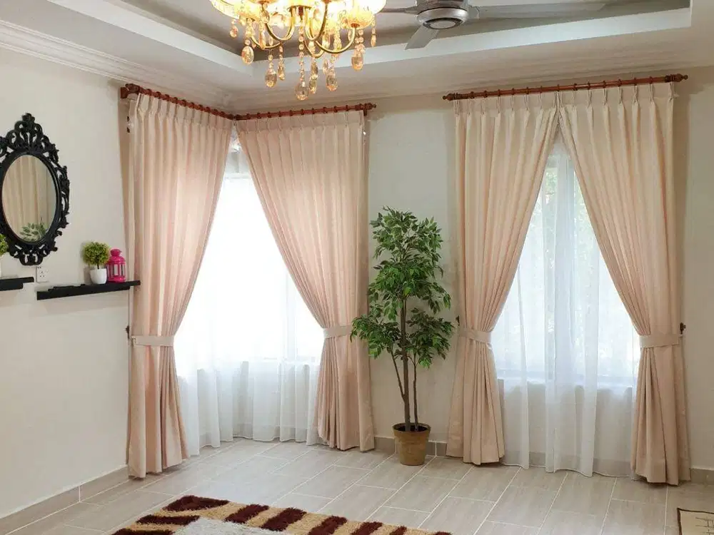 Jual Produk Tirai Gorden Jendela Gordyn Mewah Hordeng Terbaru Murah