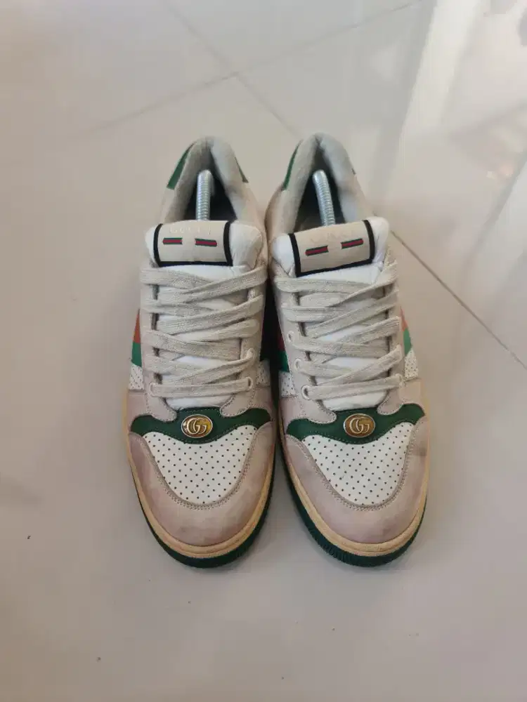 Sepatu Pria Gucci Screener Sneakers
Second
Size: 44
insole: 28