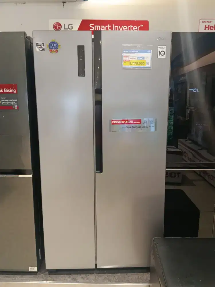 LG REFRIGRATOR SIDE BY SIDE SMART INVENTER