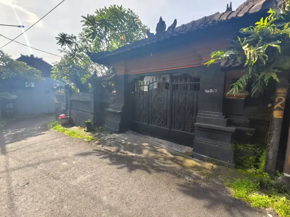 Jual Rumah Lantai 1 Lokasi Di Jalan Tangkuban Parahu Padang Sambian Denpasar Barat Bali. alan Gunung Agung, Mahendradata, Bali Med, Teuku Umar B