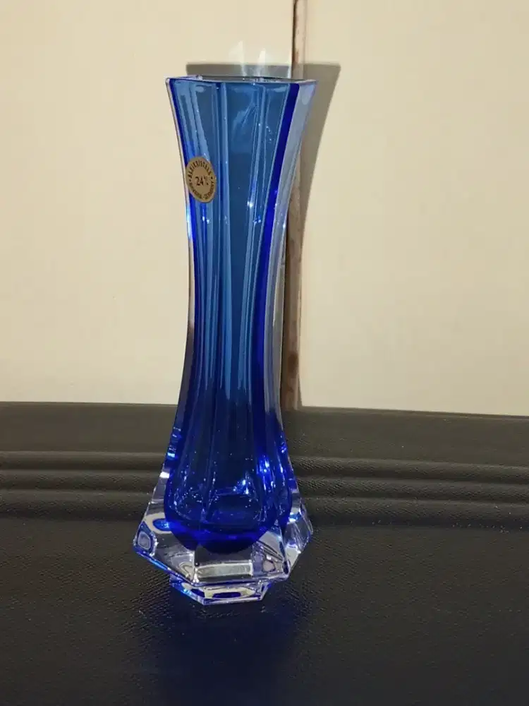 Vas Bunga Bleik Kristal Bavaria 24 %