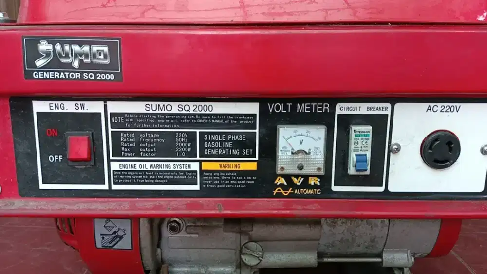 Mesin Genset 2200 watt
