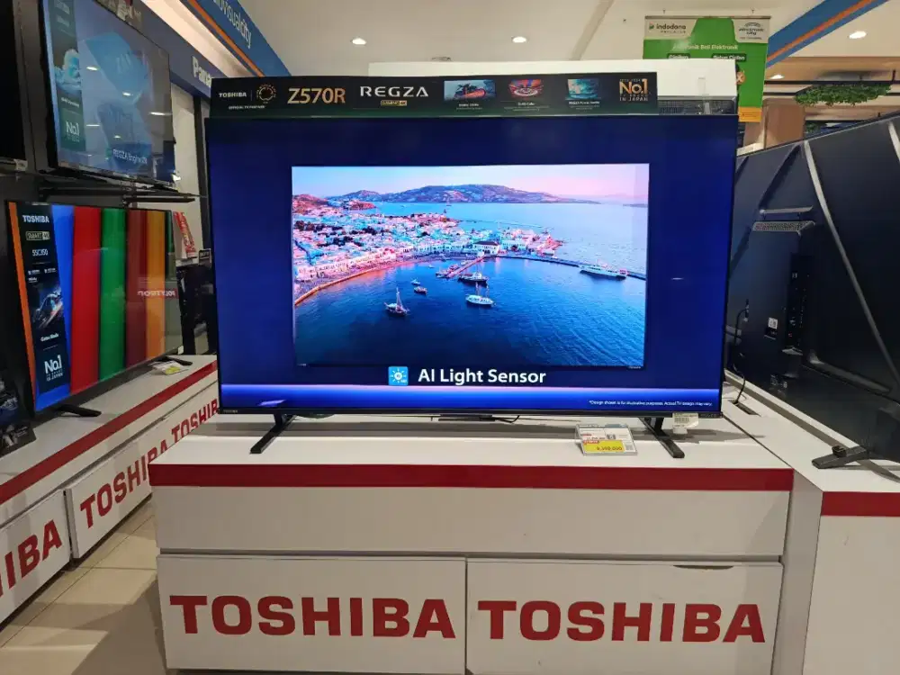 TOSHIBA QLED GAMING SMART TV 55 INCH