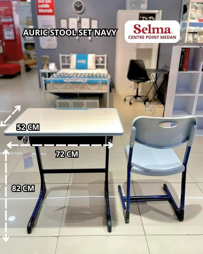 SET MEJA KURSI SEKOLAH