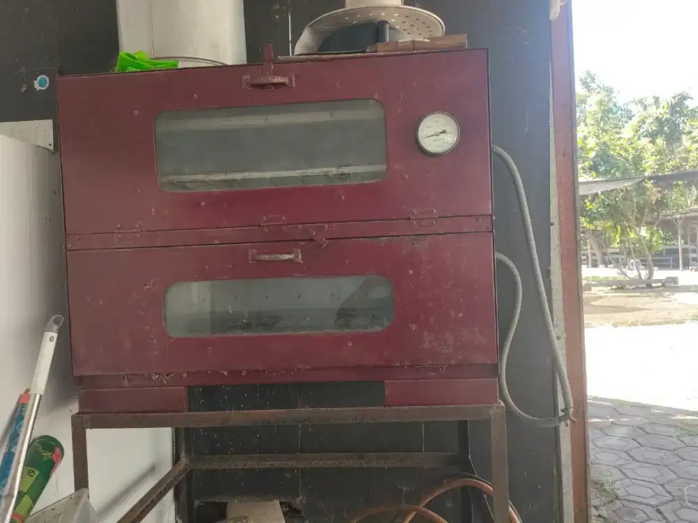 Oven gas manual tipe dua pintu