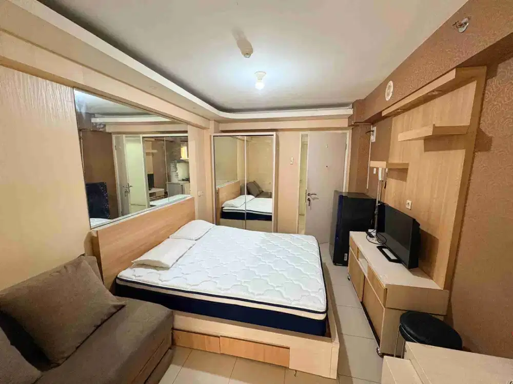 Studio furnished apartemen Bassura city per 3bln tower Edelweiss