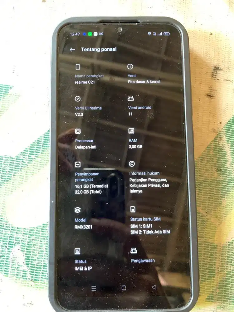 Realme C21 3/32 Hp Only