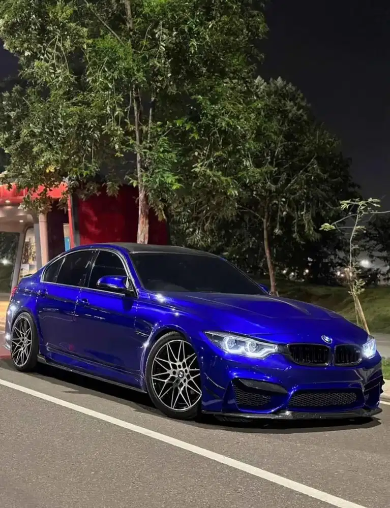CASH MURAH BMW F30 FULL MODS M3 SAN MARINO BLUE ASLI FULL MODS ORIGINA