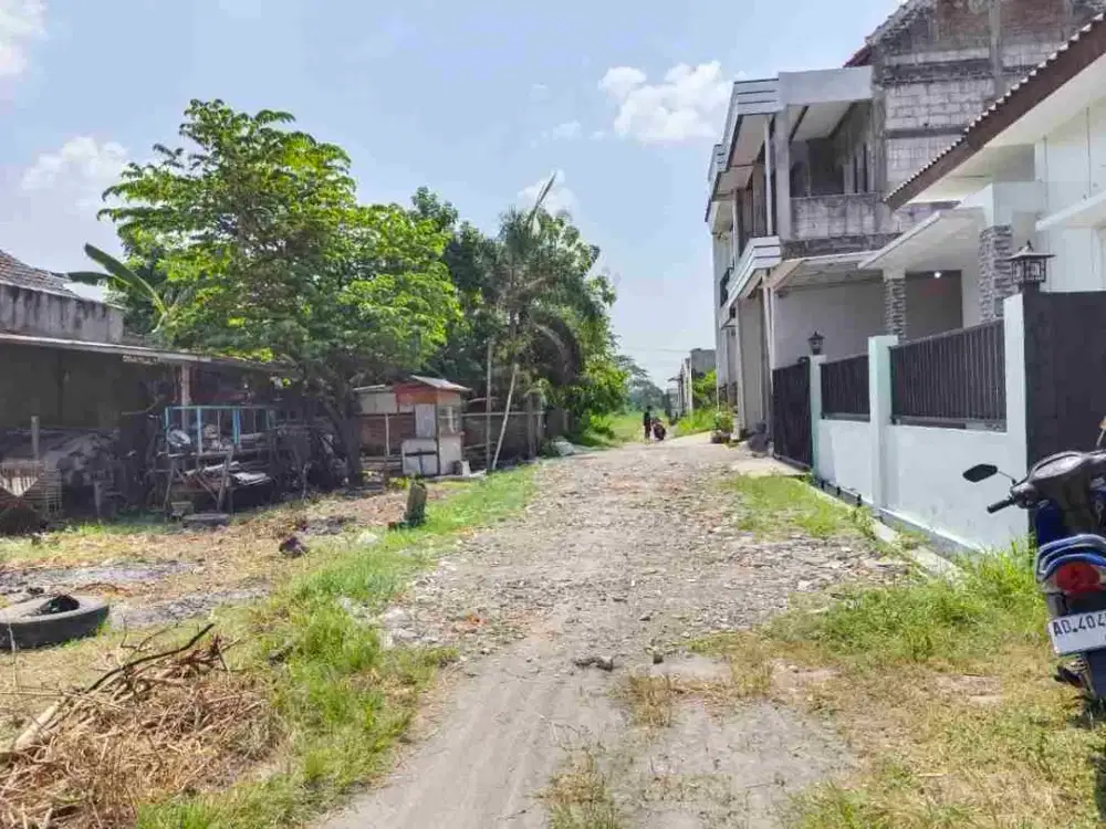 Tanah Gentan 137Mt, Ld 15Mt, dekat Alfamidi jalan Mangesti, Purbayan, Baki, Sukoharjo