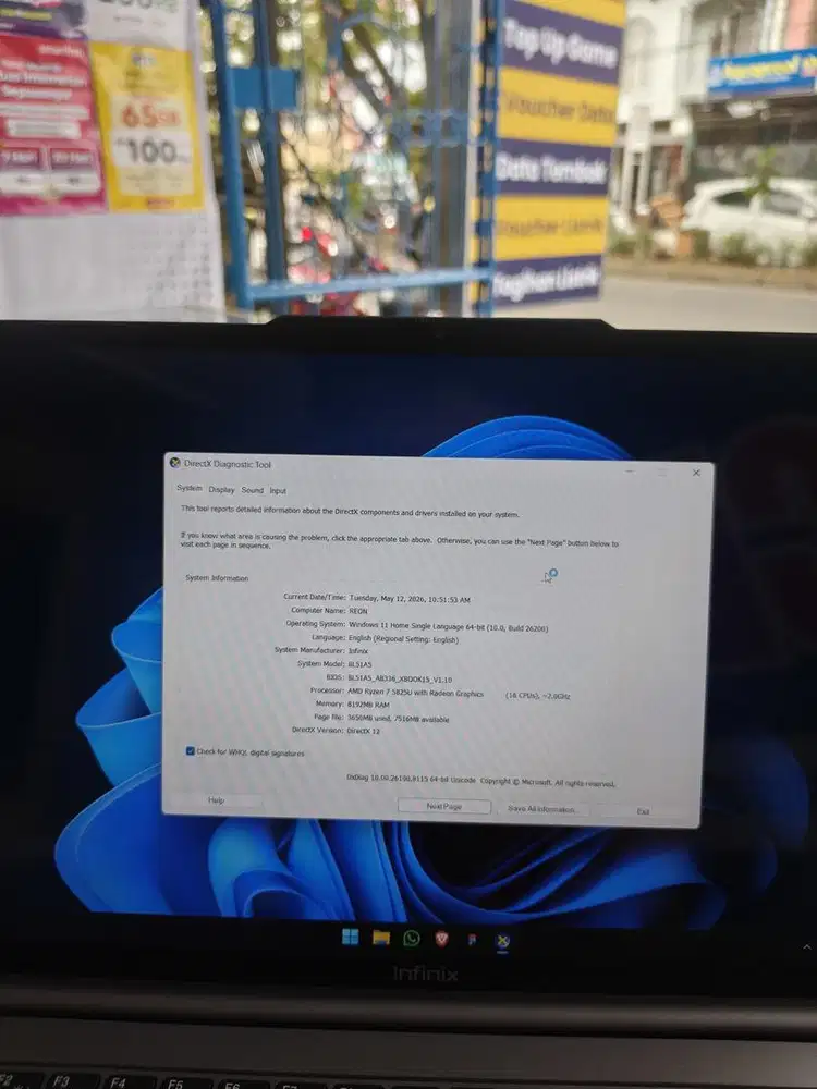 INFINIX XBOOK B15 WIN 11 15,6 FHD GREY