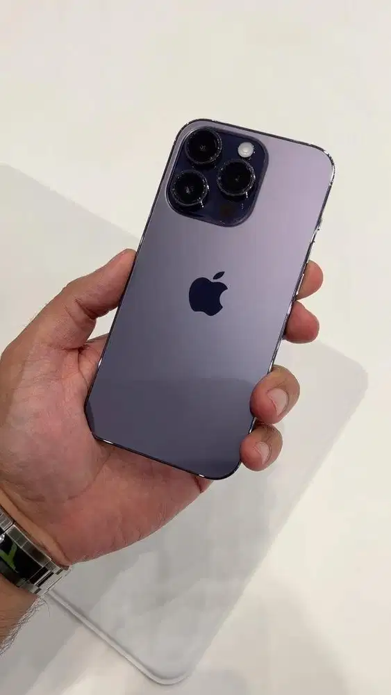 iPhone 14 Pro 128GB Deep Purple ex Resmi iBox PA/A Fullset Original
