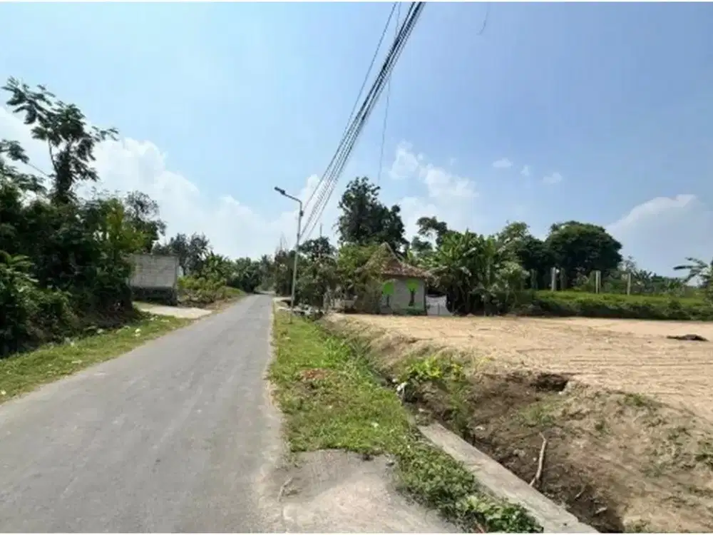 Jual Tanah Jogja di Jl. Plumbon-Ngalangan Dekat Pasardi Gentan