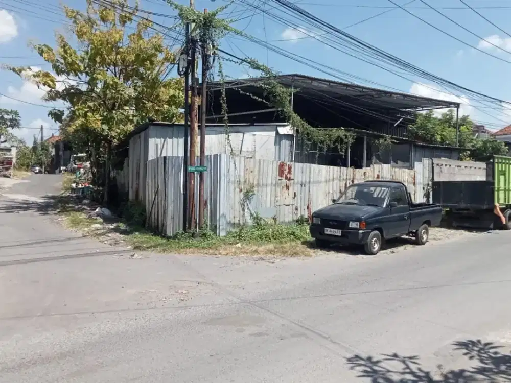 Dijual Tanah Strategis Posisi Hook Di Jalan Di Cargo Denpasar Bali. Dekat Gatsu Barat, Buluh Indah, Mitra 10, Ubung, Cokroaminoto