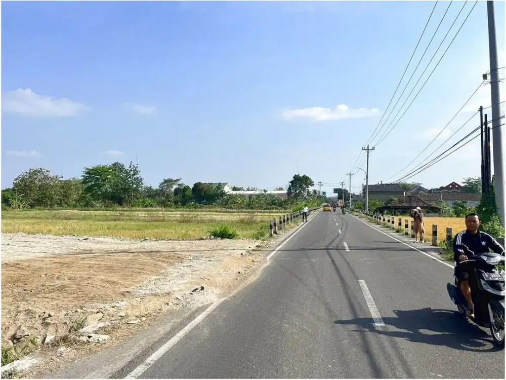 Tanah Dijual Jogja Godean Sleman Dekat Polsek Godean