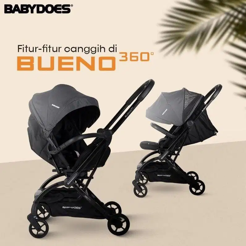 DIJUAL STROLLER BABYDOES BUENO 360