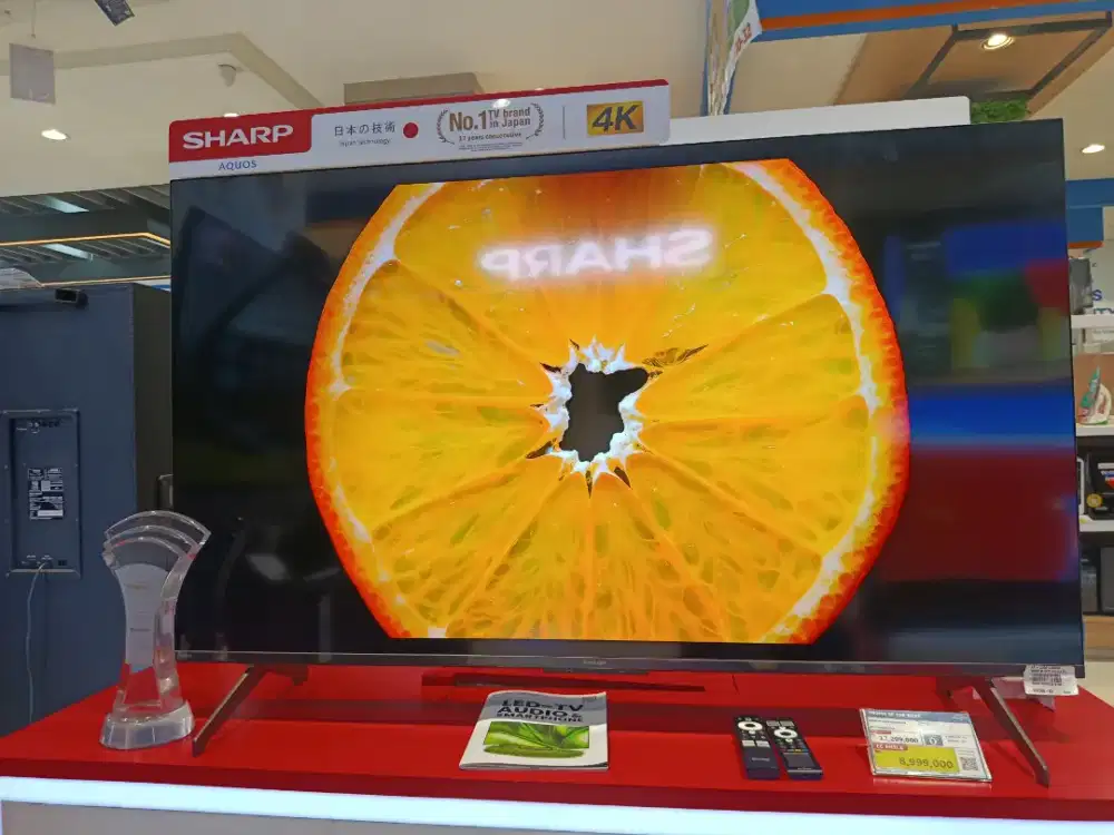 SHARP 4K QLED GOOGLE TV