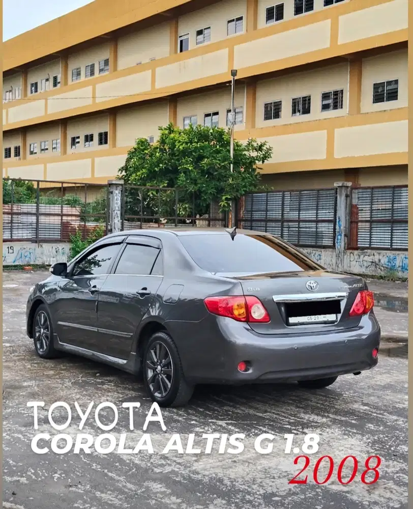 TOYOTA COROLLA ALTIS G 1.8 AUTOMATIC 2008