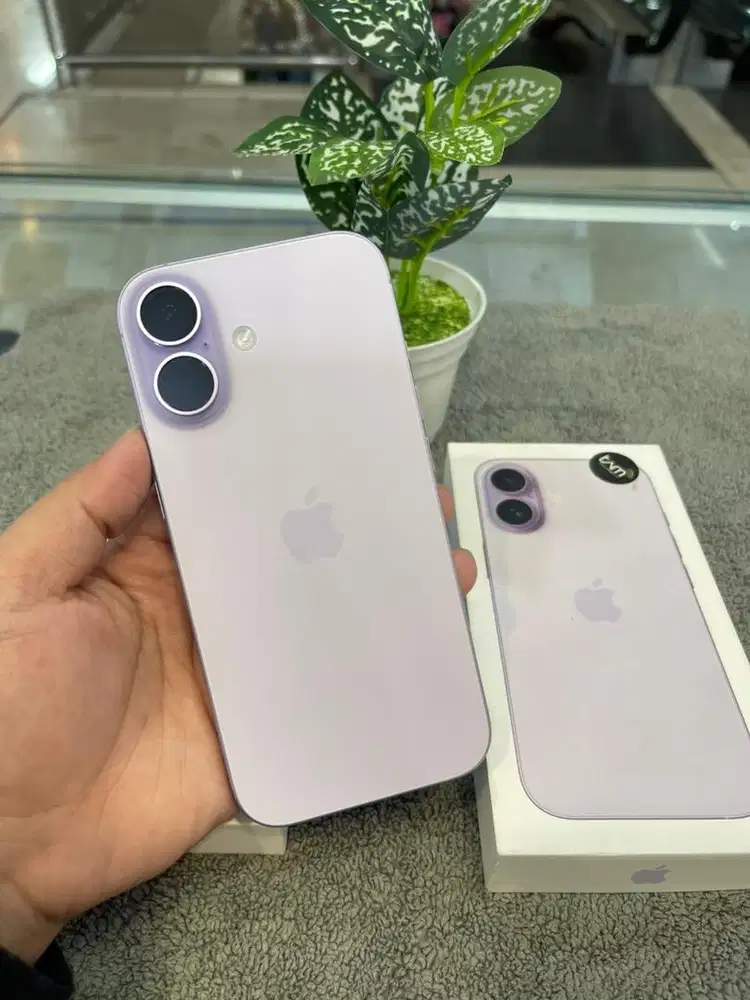 Iphone 17 512 Lavender Like new Ibox fullset Bh99%