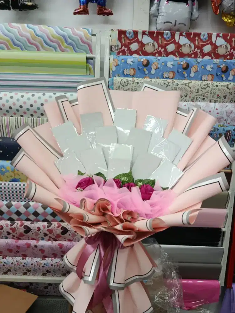 Buket bunga kosong