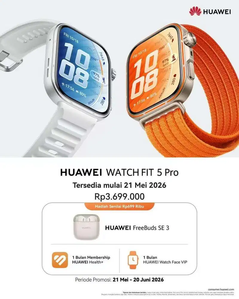 Huawei Watch Fit5 Pro Black