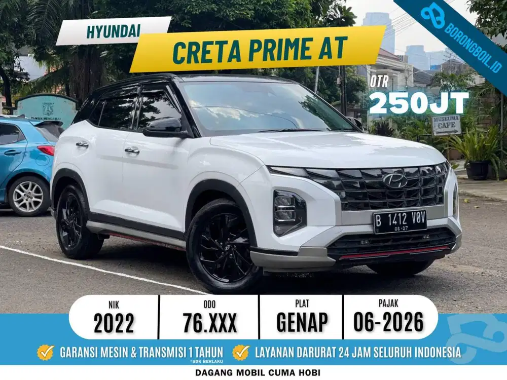Hyundai Creta Prime AT 2022 Putih